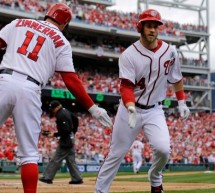 Bryce Harper Homers Twice To Back Stephen Strasburg in Win