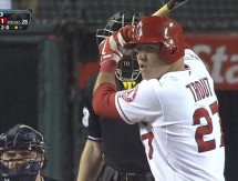 Mike Trout Hits for Cycle in Angels 12-0 Rout of Seattle