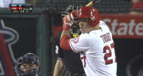 Mike Trout Hits for Cycle in Angels 12-0 Rout of Seattle