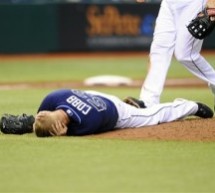 Rays Alex Cobb Hit By Line Drive – Suffers Concussion