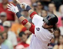 Jarrod Saltalamacchia Slugs 2 Homers as Red Sox Pound Angels