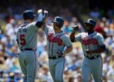 Braves Dan Uggla Homers Twice in 8-1 Rout of Dodgers