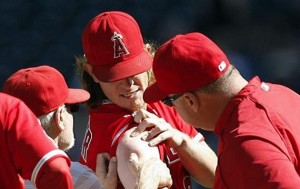 Image for Angels Jered Weaver Will Miss Start With Biceps Tendinitis