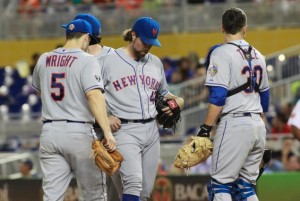 Image for R.A. Dickey Pitched Most of 2012 With Torn Muscle