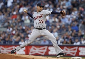 Image for Anibal Sanchez Gives Tigers 2-0 Lead in ALCS