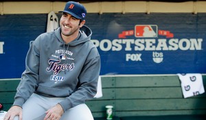 Image for Verlander Dominates Oakland to Send Tigers to ALCS