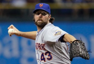 Image for R.A.Dickey Becomes First Knuckleballer to Win Cy Young Award