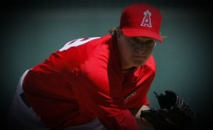 Image for Los Angeles Angels Garrett Richards Figuring it Out