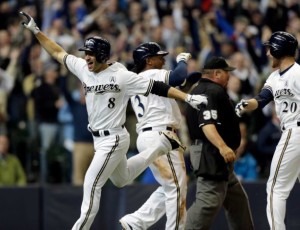 Image for Brewers Get Opening Day Walk Off Win over Rockies