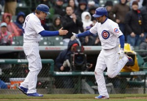 Image for NL Scores: Cubs Nip Giants, Braves Rally Over Nats, Cards Blank Brewers