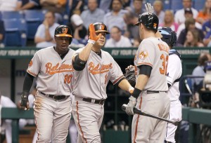 Image for AL Scores: Davis Powers O’s, Guthrie K’s 9, Twins Pile On Late