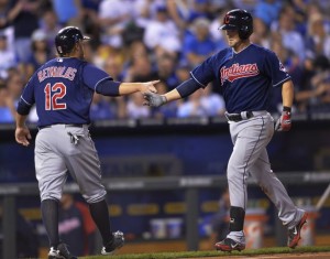 Image for Indians Hit Seven Home Runs, Rout Halladay and Phillies