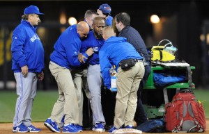 Image for Toronto Blue Jays Lose Jose Reyes For 1-3 Months With Ankle Injury