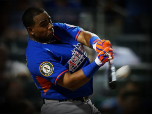 Image for Yoenis Cespedes Slugs His Way to 2013 Home Run Derby Title