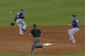 Image for Yunel Escobar Flashes The Leather In Rays Win