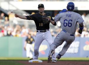 Image for Yasiel Puig Ends Record-Setting First Month for Dodgers