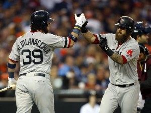 Image for Boston Red Sox’ Mike Napoli Hits Big Home Run