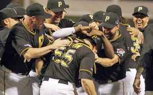 Image for Martin, Byrd, Liriano Lead Pirates in WIn Over Reds
