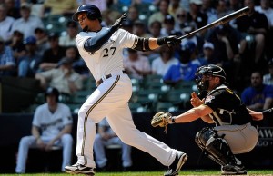 Image for Carlos Gomez, Jonathan Lucroy Keeping Brewers atop NL Central