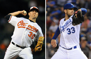 Image for Chris Tillman, James Shields Match Up in Game 1 of ALCS