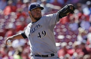 Image for Texas Rangers get Yovani Gallardo from Milwaukee Brewers