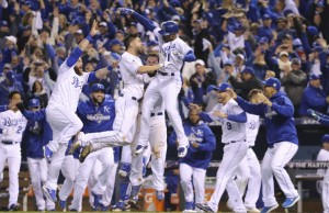 Image for Royals Win Game One of World Series in 14 Innings