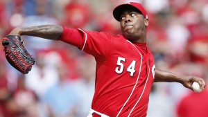 Image for Dogders Deal Prospects for Reds Closer Aroldis Chapman
